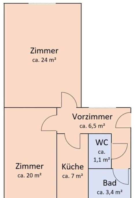 Modern And Light 2-Room Apartment Viena Exterior foto